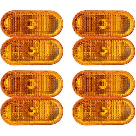 Huit clignotants latéraux pour MK4 (modèles 1999-2005) et B5/B5.5 (modèles 1997-2004).
