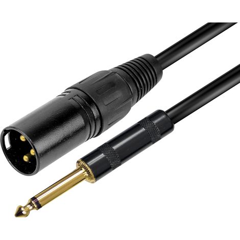 Karma Italiana RDM C185 Audio-Kabel 5 m 6.35mm XLR Schwarz