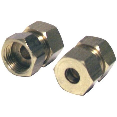 Raccordo a ogiva diritto F3/8 x tubo 8mm (1/2)