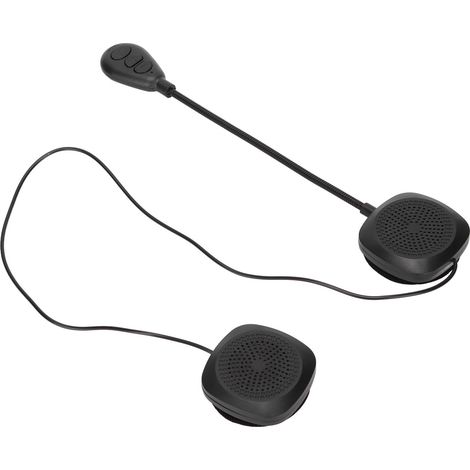 Écouteur Bluetooth ultra-fin pour casque moto avec réponse automatique aux appels et molette de réglage du volume