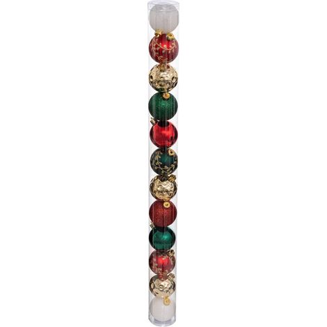Lotto di 12 palline d.6cm délice - Feeric lights & christmas