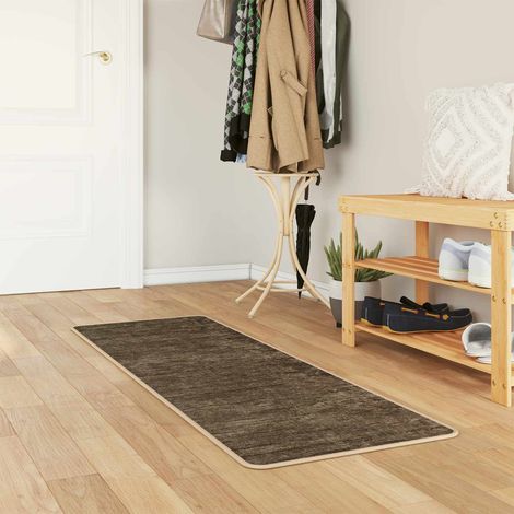 vidaXL Runner Tappeto MARSA Verde Foresta 50 x 200 cm Poliestere