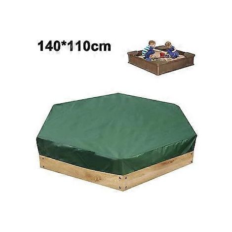Sandkastenabdeckung mit Kordelzug, wasserdichte, quadratische Schutzhülle