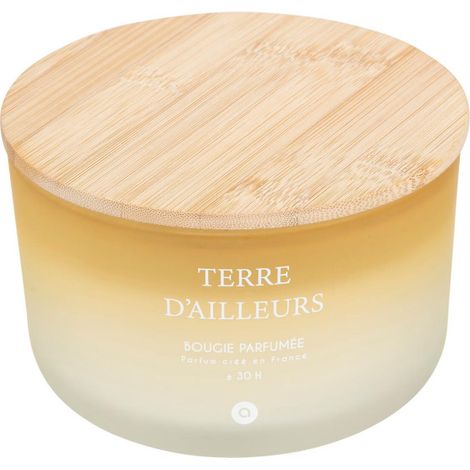 Bougie Parfumée en Verre "Sana" 420g Terre d'Ailleurs (1/3)