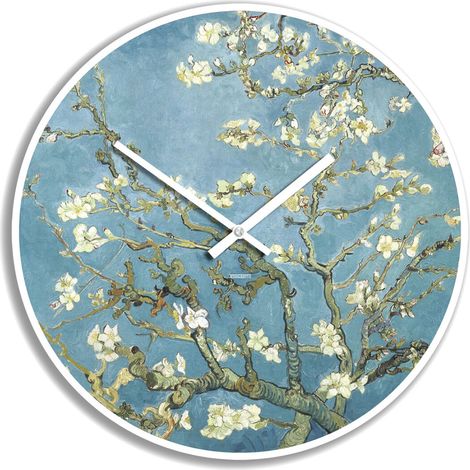 Orologio da parete design in metallo made in Italy Primavera