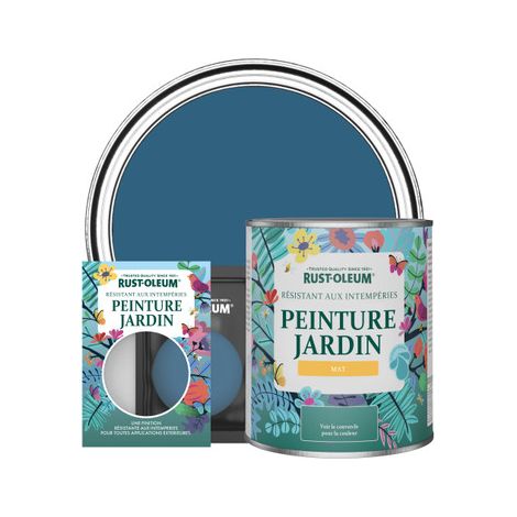 Peinture Jardin, Finition Mat - Cobalt (1/3)