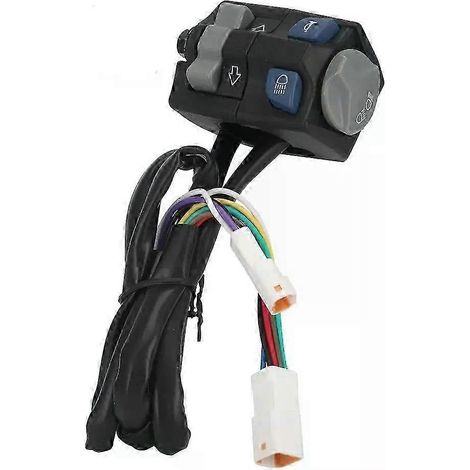 Interrupteur étanche pour phares avant gauche et droit, clignotants, klaxon et coupe-circuit de moto pour KTM EXC XCW EXCF 125 150 200 250 450 500 et Husqvarna (1/5)