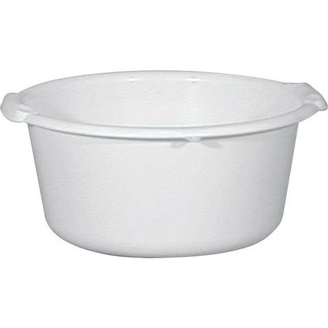 Balde redondo alimentario de 20 litros, 45 x 20