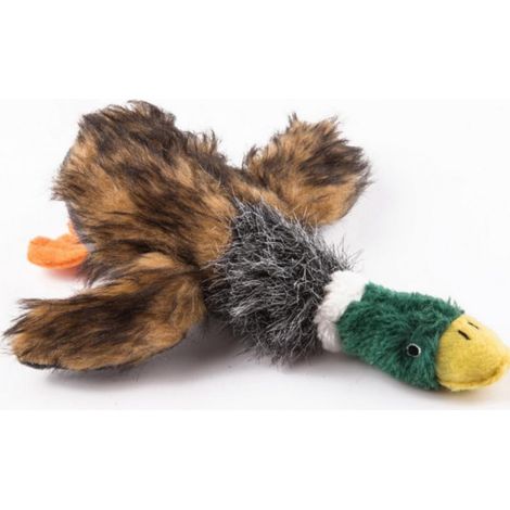 Jouet Pour Chien - Canard Siffleur En Peluche - Pour Chiens Moyens Et Grands - 21 X 7 Cm - 1 Pièce (1/5)