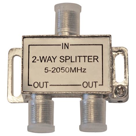 Distribuidor de television Splitter 2 salidas