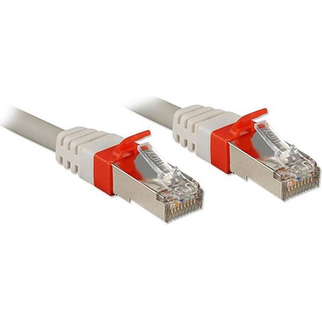 Câble réseau Lindy 45353 Gris 2m Cat6a S/FTP (S-STP) (1/2)