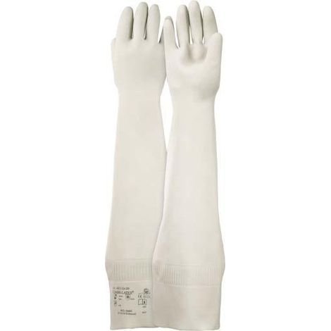 Gants de protection Combi Latex 403600 mm.Taille 9.blanc