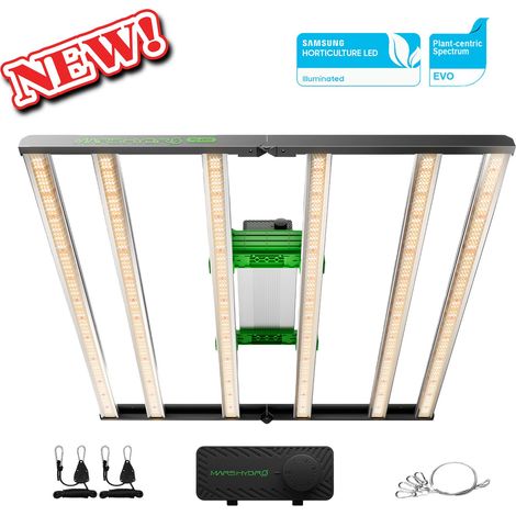 Mars Hdyro FC 4800 Smart LED Pflanzenlampe Vollspektrum Hydroponische Pflanzenlampe für den Innenbereich (1/5)