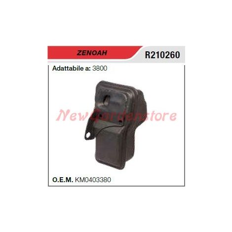 Marmitta silenziatore ZENOAH motosega 3800 R210260