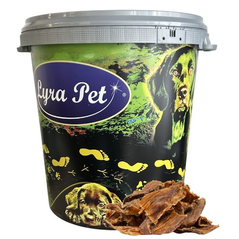 5 kg de chips séchées Lyra Pet® 4 - 10 cm dans un bac de 30 L