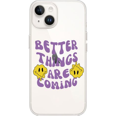 Custodia flessibile in silicone trasparente per iPhone 13 Mini, cose migliori stanno arrivando (1/5)