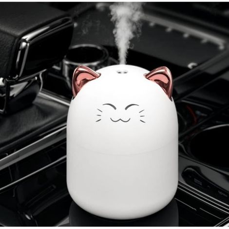 Mini Humidificateur d'air bebe,Humidificateur d'air de Chambre Coucher,Humidificateur Portable,Lumières Colorées,pour Maison,bureau (1/4)