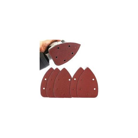50pcs Ponceuse de détail pour papier abrasif papier abrasif assorti 35 pièces 120 grains et 15 pièces 240 grains papier abrasif pour souris thsinde (1/5)