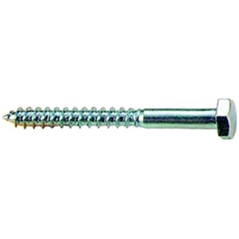 Viti-Tirafondi Per Legno Te Zincati Din 571 Mm. 10X280 20Pz