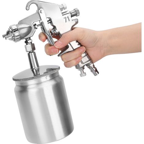 Pistolet à peinture en acier inoxydable W-71 pour outils de poterie (1/5)