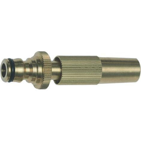 LANCIA DIRITTA PISTOLA INNAFFIO OTTONE GETTO REGOLABILE (23610)
