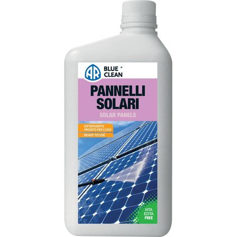 Detergente per Pannelli Solari 1L, per la Pulizia di Impianti Fotovoltaici