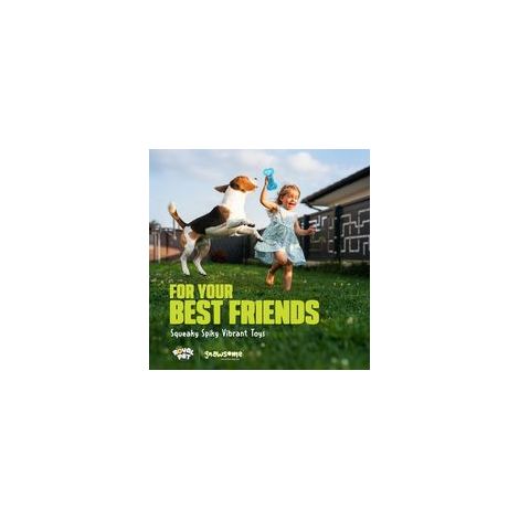 Gum Wellness - Diversión estimulante - Chirriador oculto - Resistente para masticadores fuertes - 100% libre de BPA - Colores surtidos - Crezuo-Crezuo