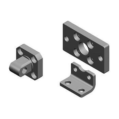 Support de montage SMC C5S, à utiliser avec Cylindre compact ( Prix pour 1 )