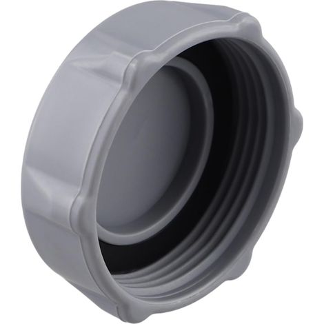Bouchon de valve de vidange gris pièce de rechange pour piscine P6H1158ASS16 – Bouchon de vidange en plastique pour spa paresseux et machine à laver – Bouchon fileté facile à installer (1/5)