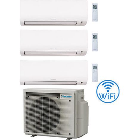 Daikin Comfora WIFI INKLUSIVE Trial Split Inverter 7000 + 7000 + 7000 BTU Klimaanlage mit mit UE 3MXM40A9 Klasse A+++/A++ NEU 2024