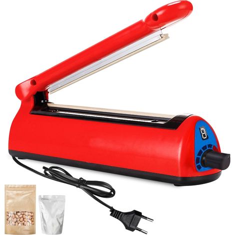 Scelleuse Thermique 300 mm, Thermoscelleuse Machine, Impulse Heat Sealer, Machine à Sceller à Chaud, Soudeuse Thermique, Thermoscelleuse, pour Sacs en Plastique, PE, PP, Mylar (1/5)