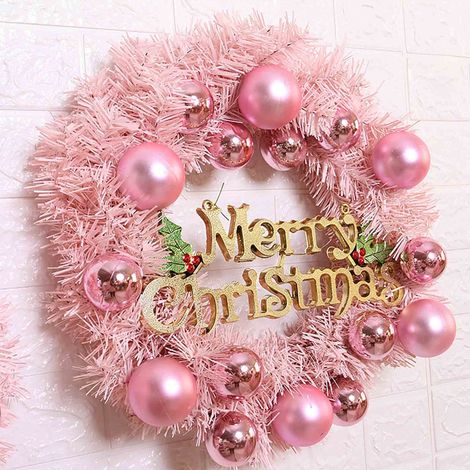 Guirlande De Noël - 58 Cm - Panneau « Merry Christmas » - Décor Pour Porte Fenêtre Cheminée Mur - Intérieur Extérieur - 1 Pièce (1/5)