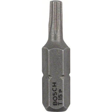 Bosch Schrauberbit Extra-Hart, T15, 25 mm, 25er-Pack
