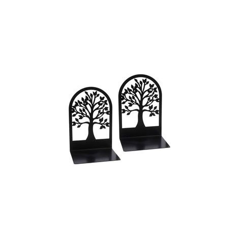 2 Pièces Serre-Livres, Serre-Livres Pour Contenir Des Livres, Serre-Livres Décoratifs, Porte-Livres Pour La Maison, L'École Ou Le Bureau, Serre-Livres En Métal Lourd. Serre-Livres Pour Étagères Noir (1/5)