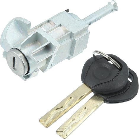 1 Cylindre de serrure, compatible BMW E46 325 330 M3, pièce 51217019975, porte avant gauche (1/5)