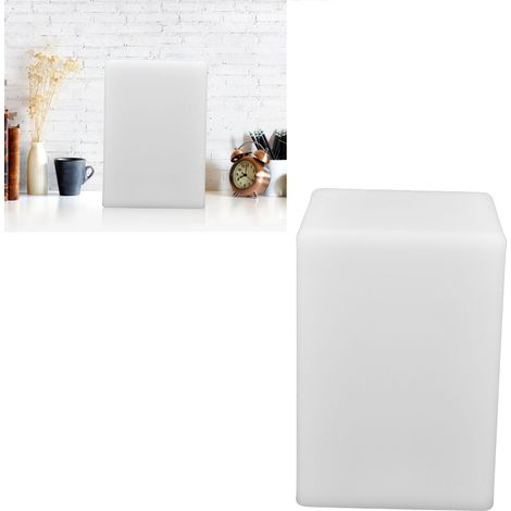 Veilleuse LED carrée/cubique, lumière d'ambiance colonnaire RGB, 16 couleurs, 4 modes, éclairage télécommandé, convient aux bars nocturnes, aux meubles et à une utilisation domestique. (1/5)