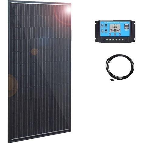 Solarpanel, monokristallin, leichtes Design, 200w 12v kit (1/2)