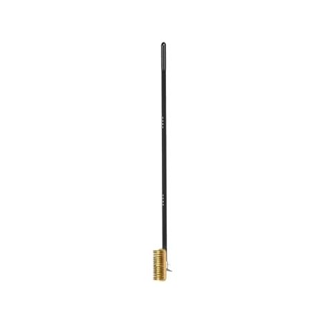 Cepillo de Limpieza para Horno de Pizza con Rascador de Cobre, Cerdas de Latón, Mango Desmontable, Longitud 79/118.2cm (1/4)