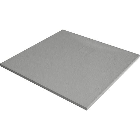 Mexen Bert plato de ducha cuadrado SMC 80 x 80 cm, gris - 4K618080 (1/5)