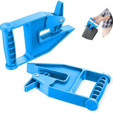 Pair of Mat Movers Tool - Mat Grippers - Heavy Duty Stall Mat Handlers for Horse Mat, Gym Mat, Trailer Mat & Rubber Mats -Ergonomic Mat Puller Perfect for Barn & Home, Durable and Save Time (1/5)