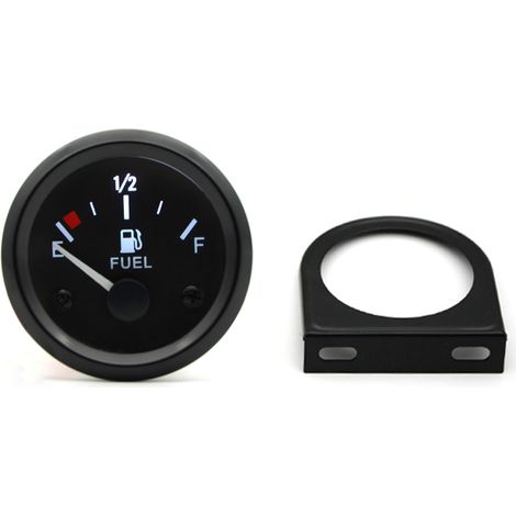 2" (52 mm) Kraftstoffstandanzeige, 12-V-Kraftstoffstandanzeige für Autos mit LED-Hintergrundbeleuchtung
