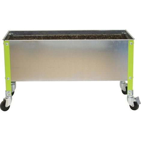 Simonrack Fioriera mobile verde 70 litri metallo (1/4)
