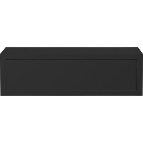 Mensola da Muro Lego con Cassetto Nero 45x13.4x20 cm Sanitec