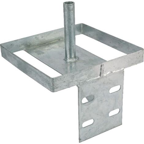 Supporto in pietra metallica verticale Kerbl, tubo rotondo Мч 2,5 cm