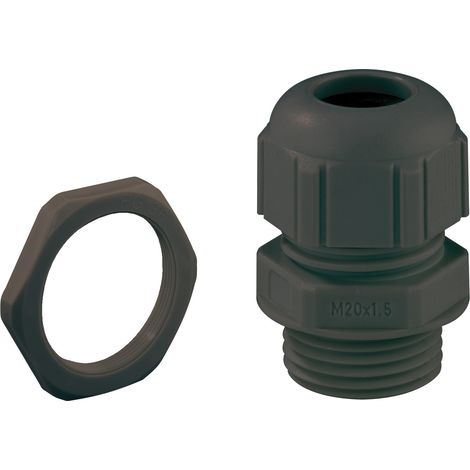 Spelsberg Kabelverschraubung, M16, tiefschwarz, Schutzart IP68/IP69, halogenfrei, 22701601