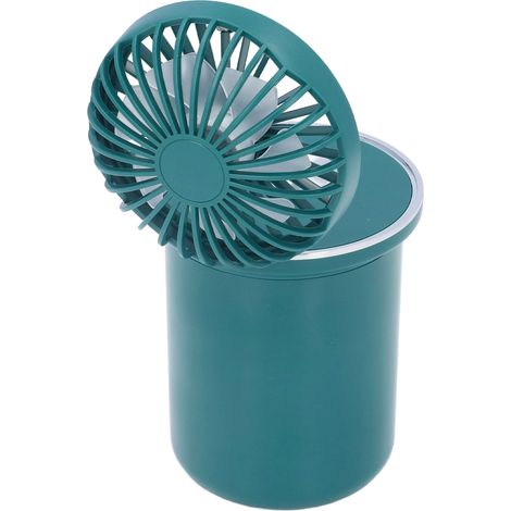 2-in-1 Multifunktionsventilator mit Luftbefeuchter, wiederaufladbarer USB-Tischventilator (eingebauter Akku enthalten) (1/5)