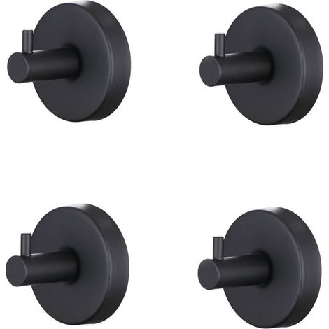Gancio a ventosa per bagno, potente portasciugamani con ventosa, gancio per strofinacci da cucina, gancio a parete con ventosa in acciaio inox, gancio per doccia, corona, accappatoio, luffa, senza for