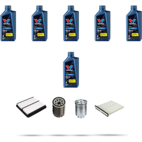 Kit tagliando 4 FILTRI e 6L OLIO compatibile con Mazda 6 (GJ) 2.2 Skyactiv-D 110kw dal 2013 (1/5)
