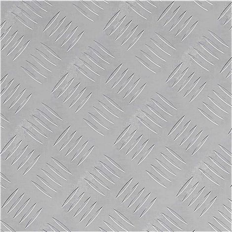 Nez de marche Carré 2 pcs Argenté 40 x 40 cm Aluminium (1/3)
