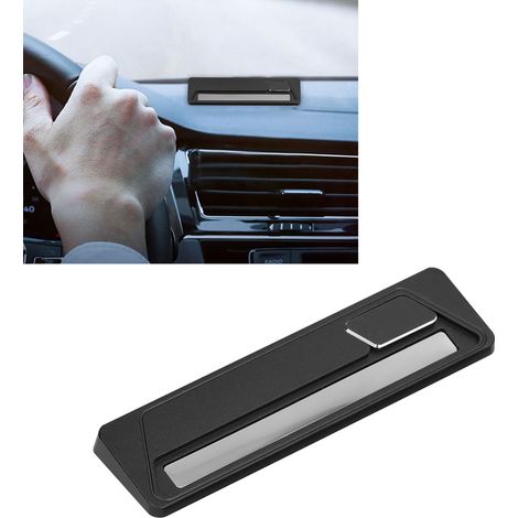 Panneau de stationnement temporaire, plaque d'immatriculation mobile pour véhicule, panneau de stationnement caché personnalisé, panneau de stationnement mobile noir. (1/5)